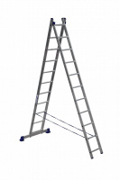 Лестница 2-секционная алюминиевая TOR SC2011 2*11 универсальная