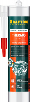 KRAFTOOL THERMO, 300 мл, красный, термостойкий силиконовый герметик (41259)
