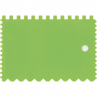 Шпатель для клея, пластмассовый, 90 х 130 мм, зубчатый Сибртех