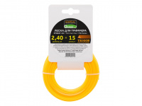 Леска ф 2.4 мм х 15 м треуг. сеч. STARTUL GARDEN