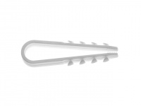 Дюбель-хомут для круглого кабеля 19-25 мм белый (50 шт в пласт. конт.) STARFIX