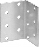 ЗУБР УКА-2.0 60х40х40 х 2 мм, равносторонний крепежный уголок, цинк (310206-060-040)