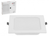Светильник светодиодный встраиваемый квадрат 9 Вт 4000К, IP44 RS-S LEIDEN ELECTRIC
