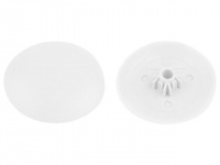 Заглушка для самореза PH2, декоративная белая (50 шт в зип-локе) STARFIX