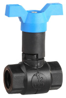 ЗУБР d 1/2″, ″мама-мама″, морозоустойчивый шаровой кран (4-51530-PA-1/2)