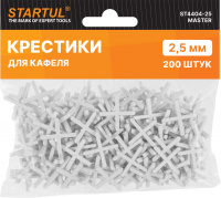 Крестики д/кафеля 2,5мм 200шт STARTUL MASTER (ST4404-25)