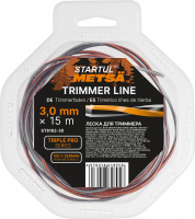 Леска ф 3.0 мм х 15 м витой квадрат сеч. TRIPLE PRO STARTUL METSA