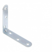 Кронштейн МК 80 х 80 мм, цинк, 10 шт, (Металлист) Россия