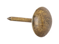 Гвозди декоративные Сфера 1.2х16 мм бронза (100 шт в зип-локе) STARFIX