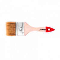 Кисть плоская "Стандарт" 2.5" (63 мм) натуральная щетина, деревянная ручка MTX
