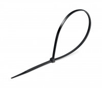 ЗУБР КС-Ч1, 1.8 x 100 мм, нейлон РА66, 100 шт, черные, кабельные стяжки, Профессионал (309030-18-100)