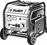 ЗУБР 7500 Вт, инверторный генератор с электростартером и розеткой АВР (СБИ-7500ЕА)