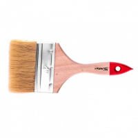 Кисть плоская "Стандарт" 4" (100 мм) натуральная щетина, деревянная ручка MTX