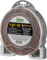 Леска ф 3.0 мм х 56 м витой квадрат сеч. ALULON TWIST STARTUL GARDEN