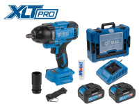 Аккум. ударный гайковерт BULL SC 1807 Xcase, XLTpro, БЕСЩЕТ., 18 В, 750 Н*м, 1/2", 2х4 А*ч, з/у 4 А
