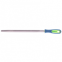 Напильник, 300 мм, трехгранный, двухкомпонентная рукоятка, №2 Сибртех