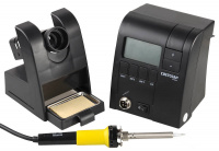 Паяльная станция СВЕТОЗАР цифровая, жало ″Hi quality″, 2-х комп. рукоятка, нагрев. керам. эл., 150 - 450°C, 48Вт