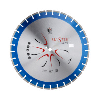 Сегментный алмазный круг DIAM ЖЕЛЕЗОБЕТОН 500 мм MASTER LINE 000506