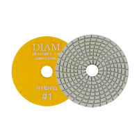 Алмазный гибкий шлифовальный круг DIAM STEP-3 MASTER LINE HYBRID №1 000718