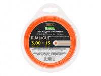 Леска ф 3.0 мм х 15 м кругл. сеч. DUAL-CUT STARTUL GARDEN