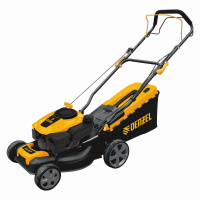 Газонокосилка бензиновая GLD-410SP-K, 150 см3, 41 см, привод, 40 л Denzel