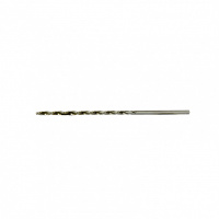 Сверло спиральное по металлу, 2.5 х 95 мм Р6М5, удлиненное, 2 шт Барс
