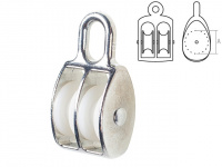 Блок двойной BK-Duplex-PL нейлон 20 мм STARFIX