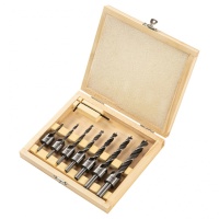 Набор сверл зенкеров по дереву, 3-10 мм, 7 шт Denzel