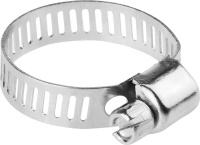 STAYER 18-25 мм, просечная лента 8 мм, хомут стальной, цинк, 5 шт (3780-18-25_z01)