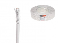 Кабель коаксиальный RG-6 (75 Ом), CCS/Al/Al 48% 100м Юпитер