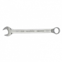 Ключ комбинированный, 24 мм, CrV, полированный хром Matrix