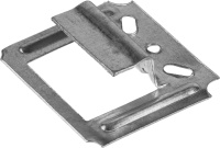 ЗУБР Кляймер-У 6 мм, усиленный крепеж для блок-хауса, цинк, 25 шт (3085-06)