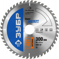 ЗУБР Оптима 300 x 50мм 48Т, диск пильный по дереву