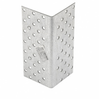 Крепежный уголок равносторонний  2 мм,   KUR 60 x 60 x 140 мм Сибртех