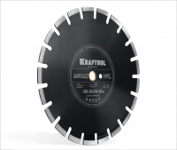 KRAFTOOL ASPHALT 450 мм (25.4/20 мм, 12х3.8 мм), алмазный диск (36687-450)