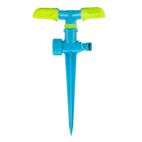 Разбрызгиватель вращающийся, 3 лопасти, на пике, ABS-пластик, LUXE Palisad