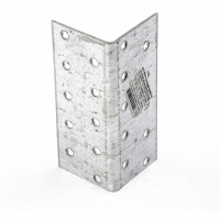 Крепежный уголок равносторонний 2 мм, KUR 40 x 40 x 100 мм Сибртех