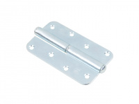 Петля 110 мм правая, белый цинк STARFIX