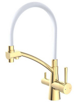 Смеситель для кухни (Lt) D35, серия LUX золото AV Engineering