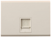 СВЕТОЗАР Эффект, телефон/ПК, без вставки и рамки, двойная розетка (SV-54419-B)