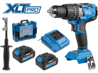 Аккум. дрель-шуруповерт BULL SR 1805 Xcase XLTpro, 2х4 А*ч, БЕСЩЕТ., 18 В, 120 Н*м, БЗП(мет.) 13 мм