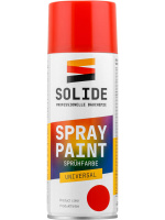 Краска-эмаль аэроз. универсальная красный SOLIDE 400 мл
