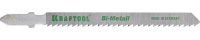 KRAFTOOL T101BF, EU-хвост., по дереву Bi-Met, шаг 2.5 мм, 75 мм, 2 шт, полотна для лобзика (159507-2.5)