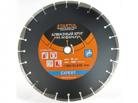 Алмазный круг 400х20/25.4 мм по асфальту сегмент. EXPERT STARTUL