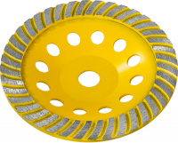 STAYER Turbo-Plus, d 180 мм, сегментированная алмазная шлифовальная чашка (33380-180)