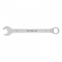 Ключ комбинированный, 16 мм, CrV, матовый хром Stels