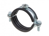 Хомут усиленный для крепления сантехнических труб 4" (105-115 мм) STARFIX