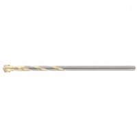 Сверло по бетону, улучшенное пылеудаление, 4 х 75 мм, цилиндрический хвостовик Сибртех