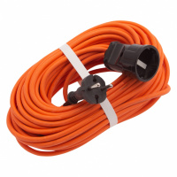 Удлинитель-шнур силовой 20 м, 10A, тип УХ10, 1 розетка, Сибртех