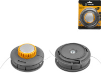 Головка триммерная GUNTER MSG-TH1 леска ф 2.4 мм полуавт., блистер